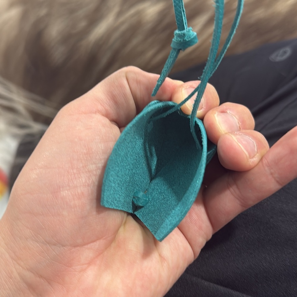 Handmade Epsom Leather Horse Bag Charm Tete de Cheval - Picture 3 of 3